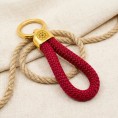 Rosso - Elegante portachiavi in ​​stile nautico