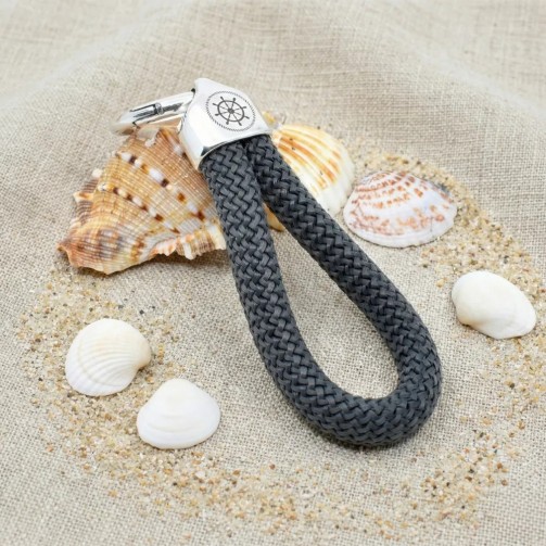 Porte-clés argenté nautique – Découvrez-les sur Gecodart