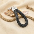 Gray - Nautical Silver Keyring Gray - Nautical Silver Keyring