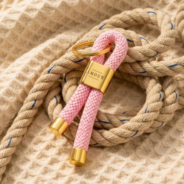 Pink - Nautical Keyring
