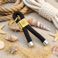 Black - Nautical Keyring Black - Nautical Keyring