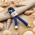 Blue - Nautical Keyring