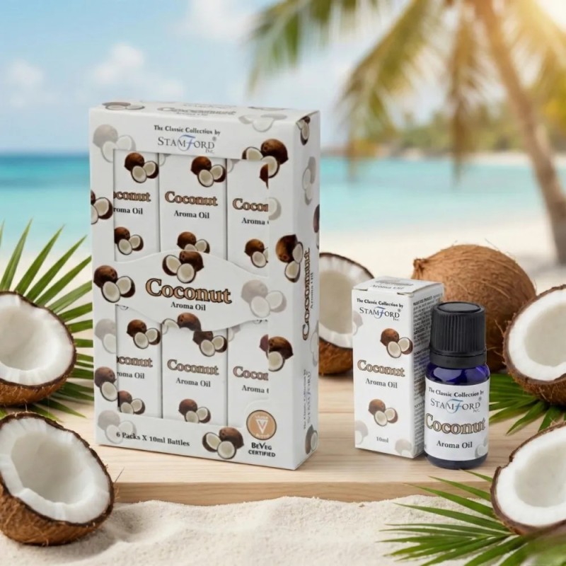 Noix de Coco - Huile Aromatique 6x