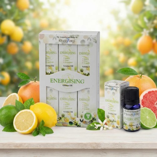 Huile Aromatique - Energisant  - Voir plus sur Gecodart