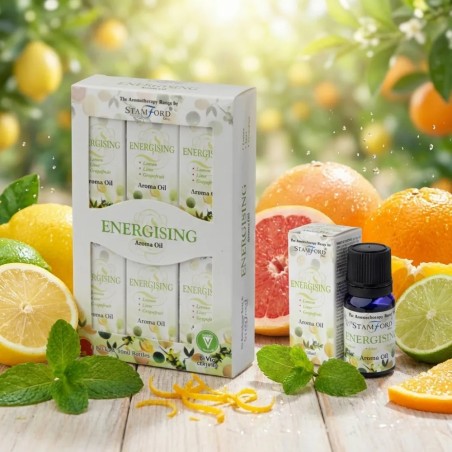 Huile Aromatique - Energisant  - Voir plus sur Gecodart