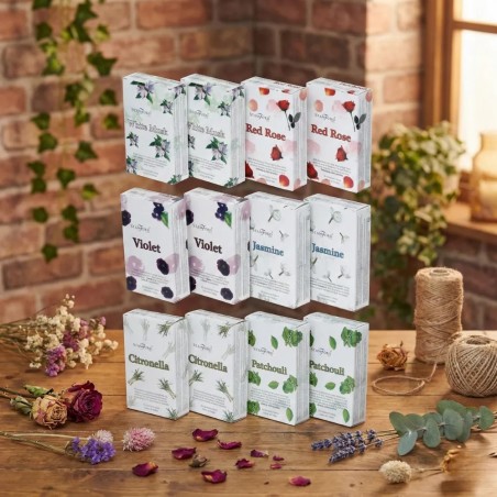 Assortimento di coni di incenso a riflusso - Gecodart