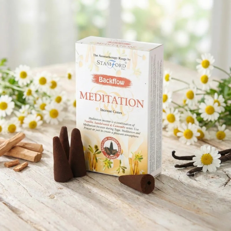 Meditation - Backflow Incense Cones