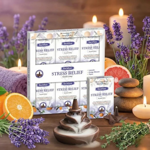 Stress relief - Backflow Incense Cones x6