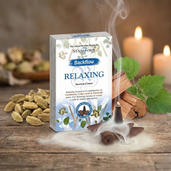 Cônes d’encens à reflux - Relaxant - Gecodart