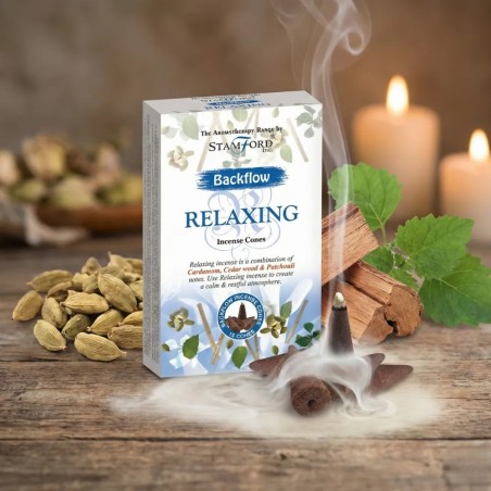 Cônes d’encens à reflux - Relaxant - Gecodart