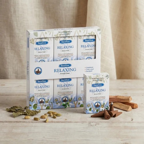 Relaxing - Backflow Incense Cones x6