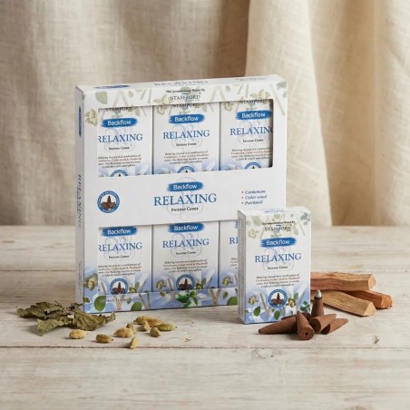 Backflow incense cones - Relaxing - Gecodart