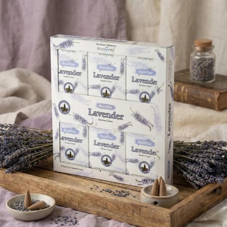 Coni di incenso a riflusso - Lavanda - Gecodart