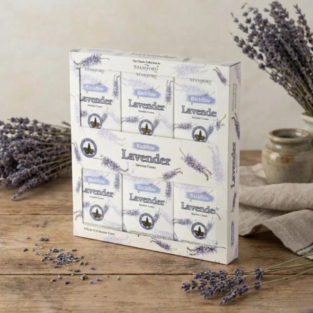 Cônes d’encens à reflux - Lavande - Gecodart