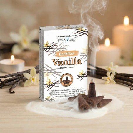 Backflow incense cones - Vanilla - Gecodart