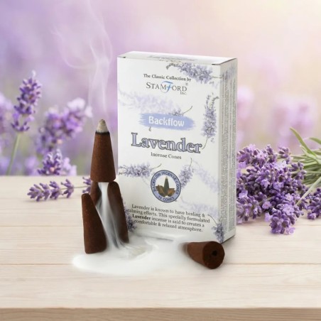Backflow incense cones - Lavender - Gecodart