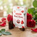 Rosa rossa - Coni di incenso a riflusso
