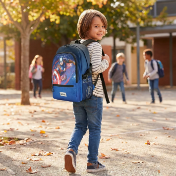 Captain America Kids Backpack - Comfort and Storage | Gecodart