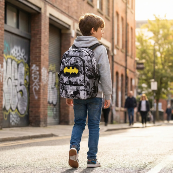 Zaino Batman Ergonomico - Scuola Elementare e Media | Gecodart