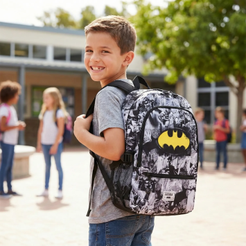 Zaino Batman Ergonomico - Scuola Elementare e Media | Gecodart