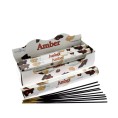 Amber - Premium quality incense sticks x6 Amber - Premium quality incense sticks x6