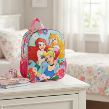 Disney Princesses Kindergarten School Bag - Ariel Cinderella | Gecodart
