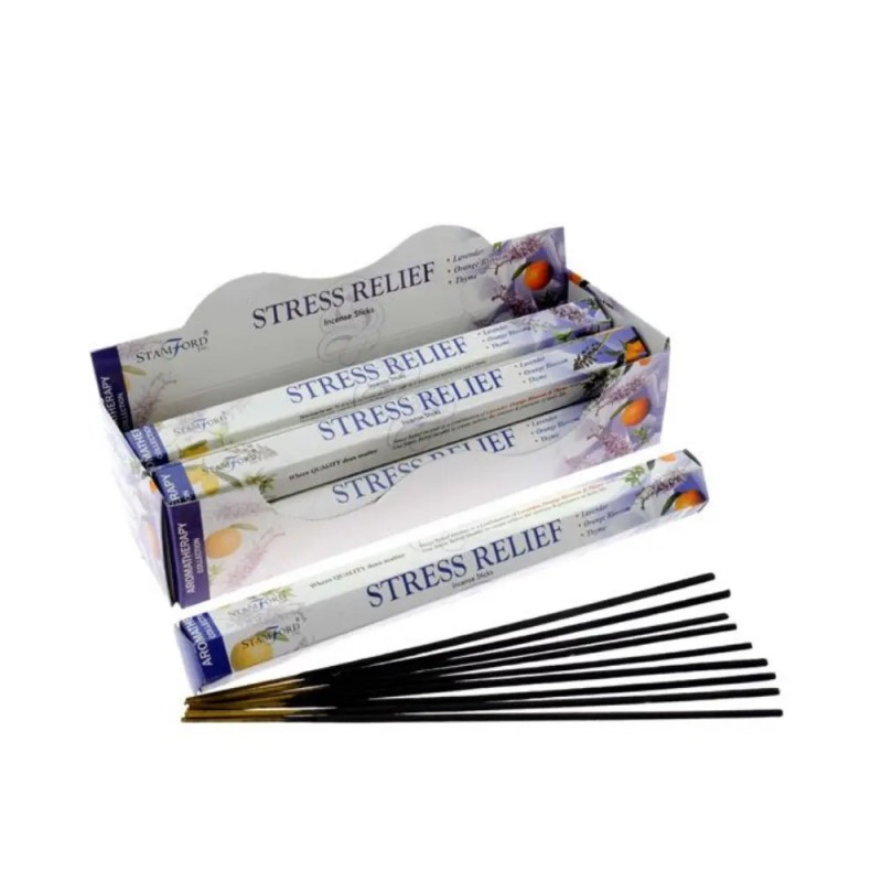 Alívio de estresse - Bastoncini d'incenso di qualità superiore x6 Alívio de estresse - Bastoncini d'incenso di qualità superiore x6