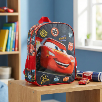 Lightning McQueen School Bag - A4 Size and Comfort | Gecodart