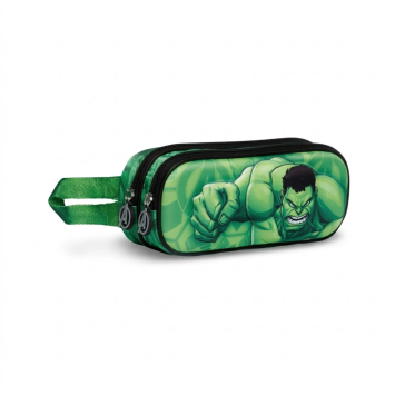 Astuccio Scuola Hulk Marvel Doppio Scomparto | Gecodart