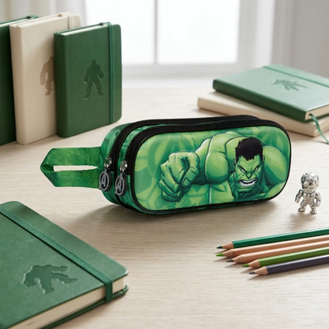 Astuccio Scolastico Hulk