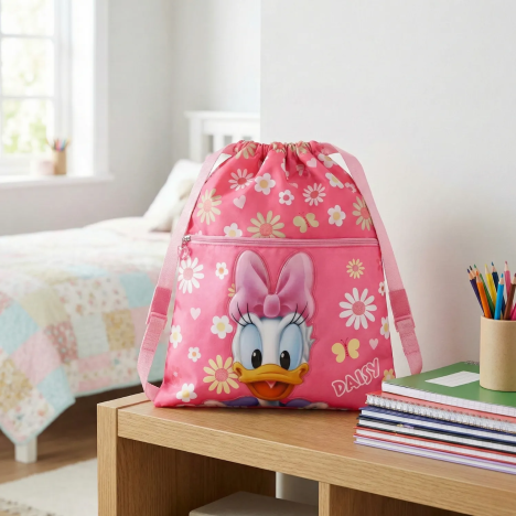 Sacca a Cordoncino Daisy Duck Disney