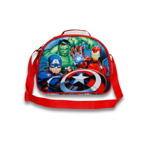 Borsa Termica Porta Pranzo Ufficiale Bambino Avengers | Gecodart