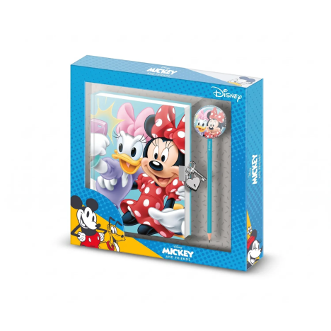 Set Regalo Minnie, Quaderno e Matita | Gecodart