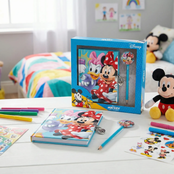 Minnie Gift Set, Notebook and Pencil | Gecodart
