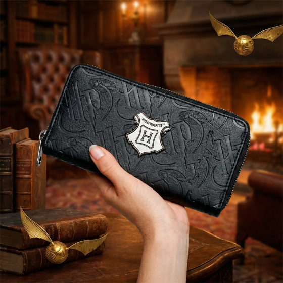 Portefeuille Noir Harry Potter