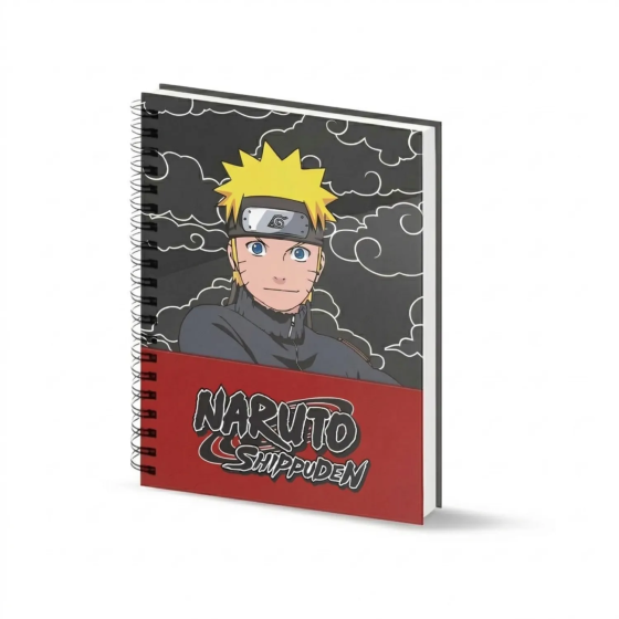A4 Naruto Spiral Notebook 120 Pages | Gecodart