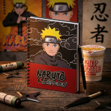 A4 Naruto Spiral Notebook 120 Pages | Gecodart