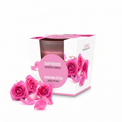 Candela Profumata Petali di Rosa, il Regalo Perfetto | Gecodart