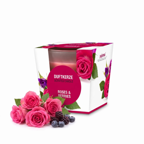 Candela Profumata Rosa Frutti Rossi | Gecodart