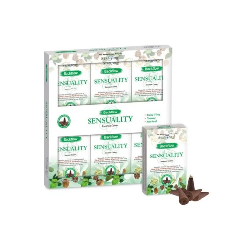 Backflow incense cones - Sensuality - Gecodart