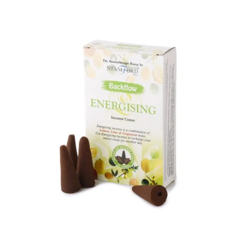 Coni di incenso a riflusso - Energizzanti - Gecodart