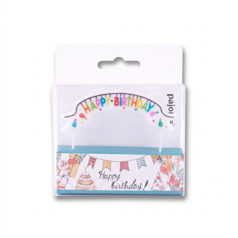Candelina Happy Birthday per la tua torta | Gecodart