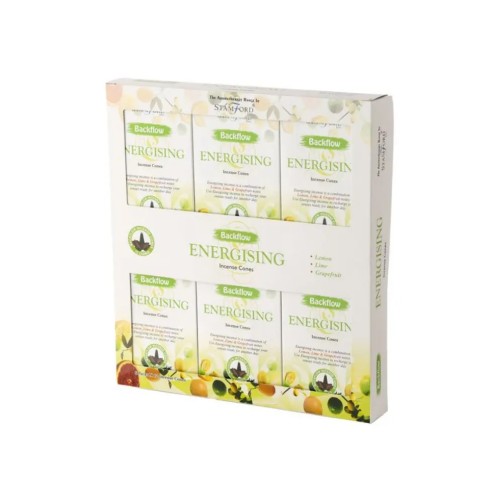 Coni di incenso a riflusso - Energizzanti - Gecodart