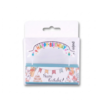 Candelina Happy Birthday per la tua torta | Gecodart