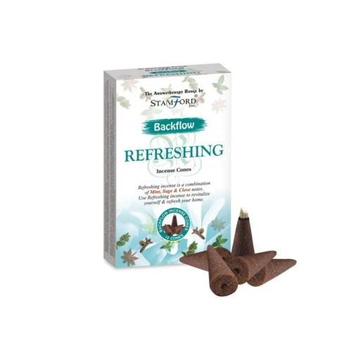 Backflow incense cones - Refreshing - Gecodart