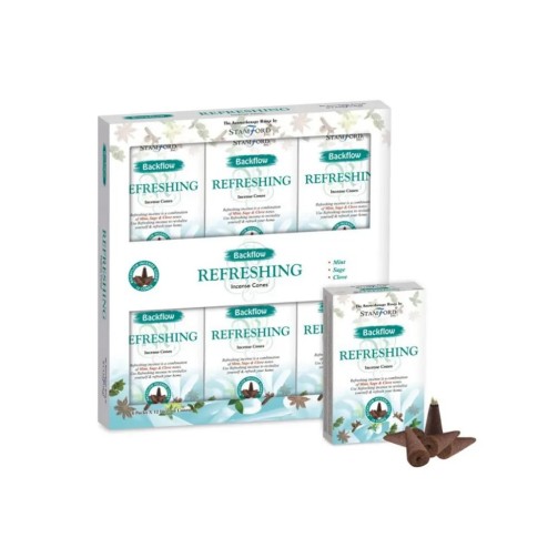 Backflow incense cones - Refreshing - Gecodart