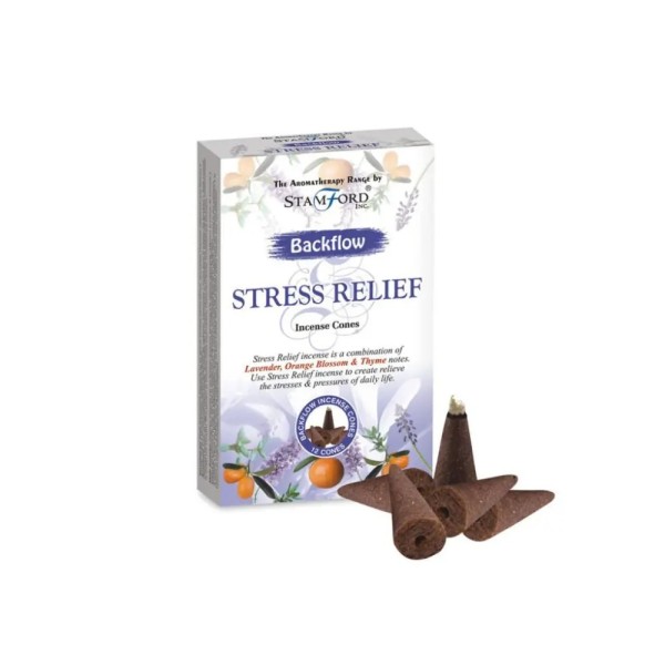 Cônes d’encens à reflux - Soulagement du stress - Gecodart