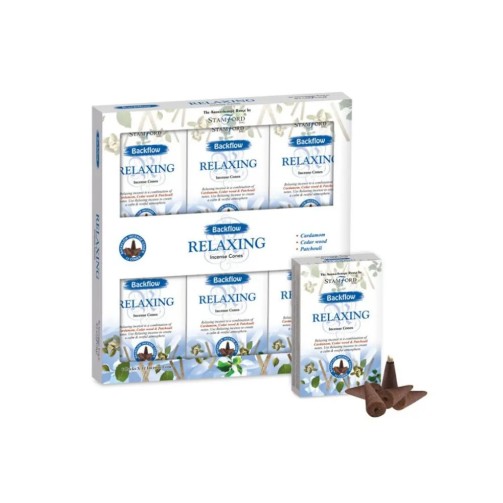 Backflow incense cones - Relaxing - Gecodart