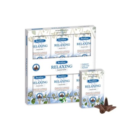 Backflow incense cones - Relaxing - Gecodart