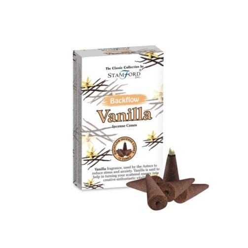 Cônes d’encens à reflux - Vanille - Gecodart